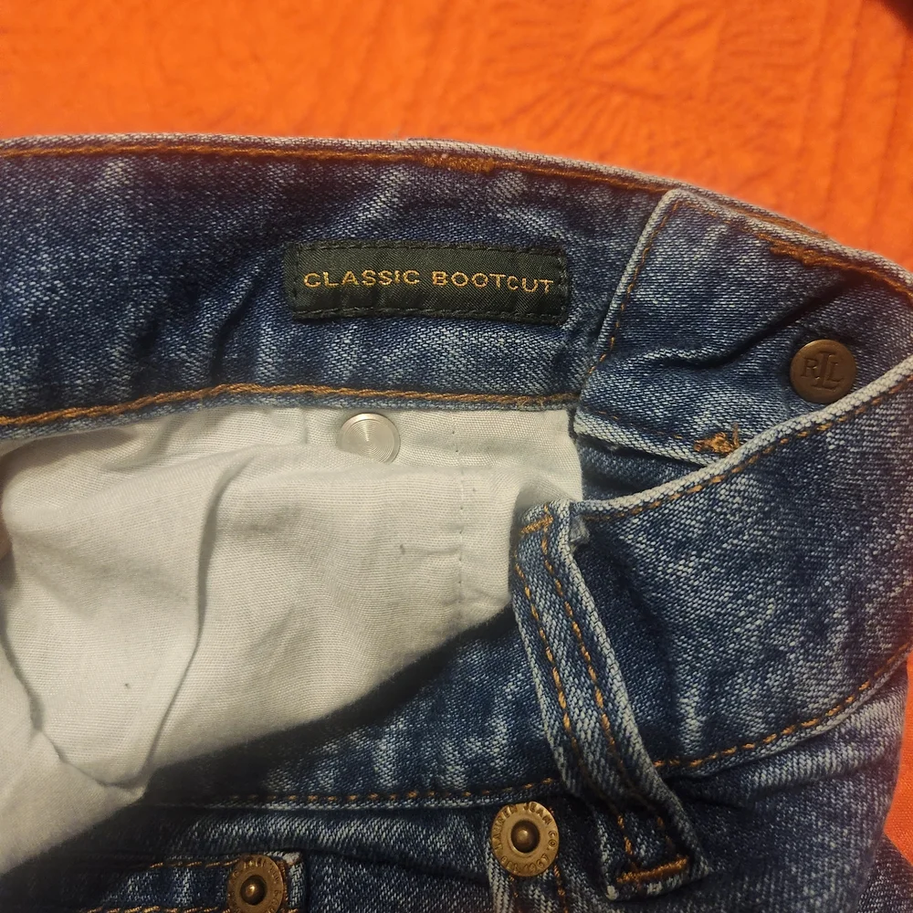 Ralph Lauren Blue Flare Jeans - Picture 3 of 8